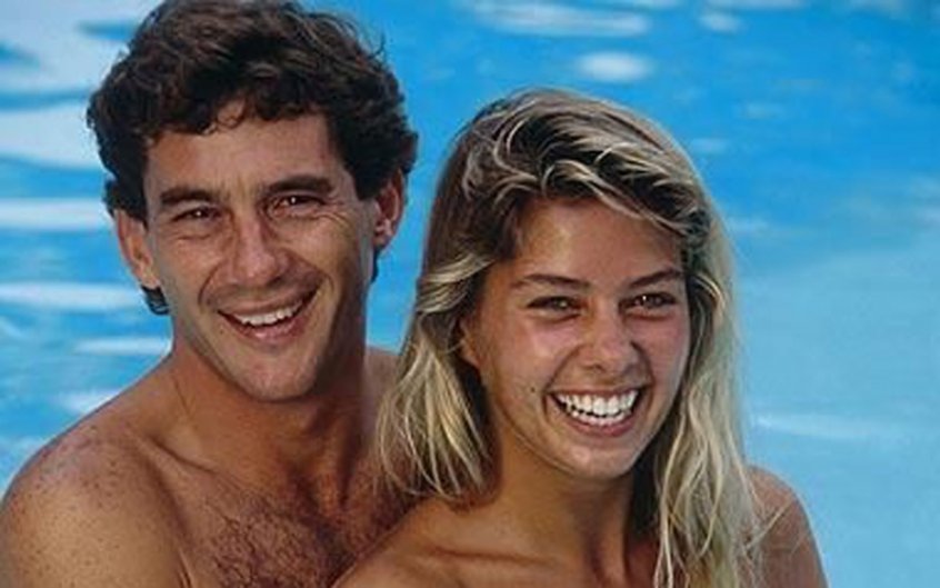 Adriane Galisteu e Ayrton Senna