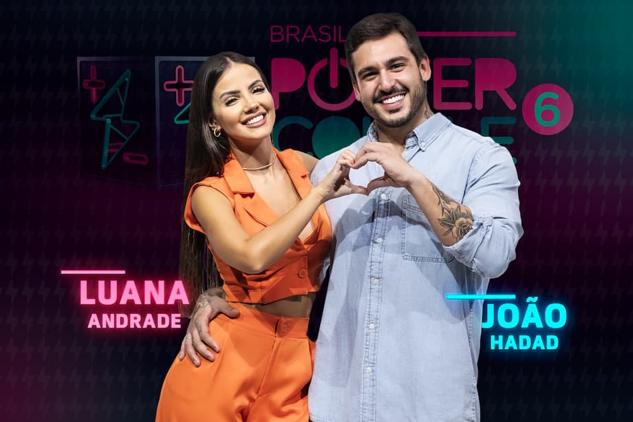 Luana Andrade e João Haddad estavam noivos e participaram do Power Couple Brasil