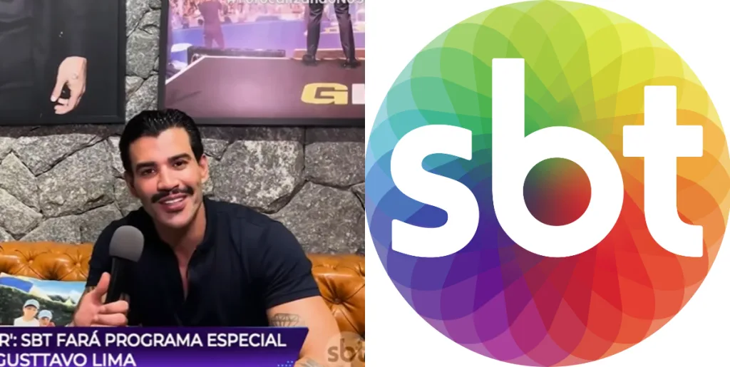 Gusttavo Lima com o SBT