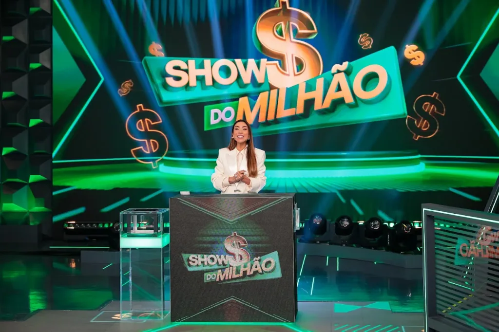 Programa Silvio Santos com Patricia