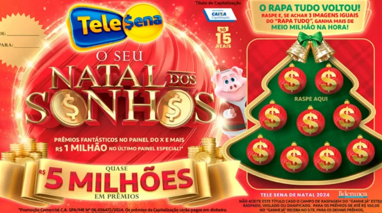 Tele Sena Natal 15/12/2024