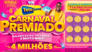 Tele Sena de Carnaval 16/02/2025: saiba o resultado do segundo sorteio