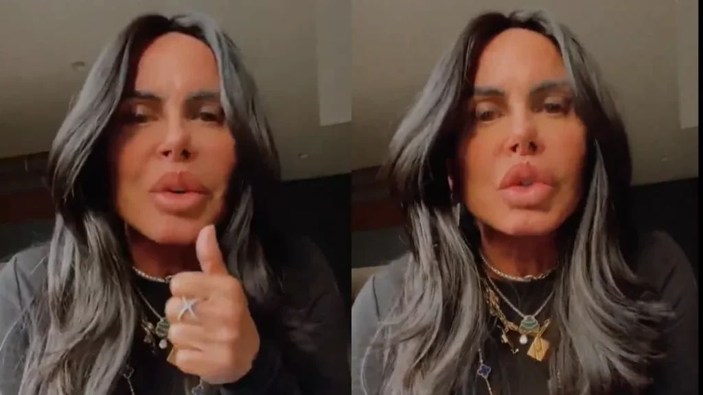 Em Live no Instagram, Gretchen revelou o motivo de sair do Power Couple