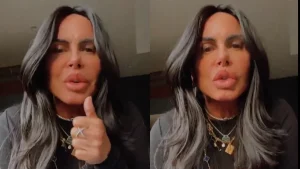 Gretchen diz que abandonou Power Couple por crise de ansiedade e ‘risco de AVC’