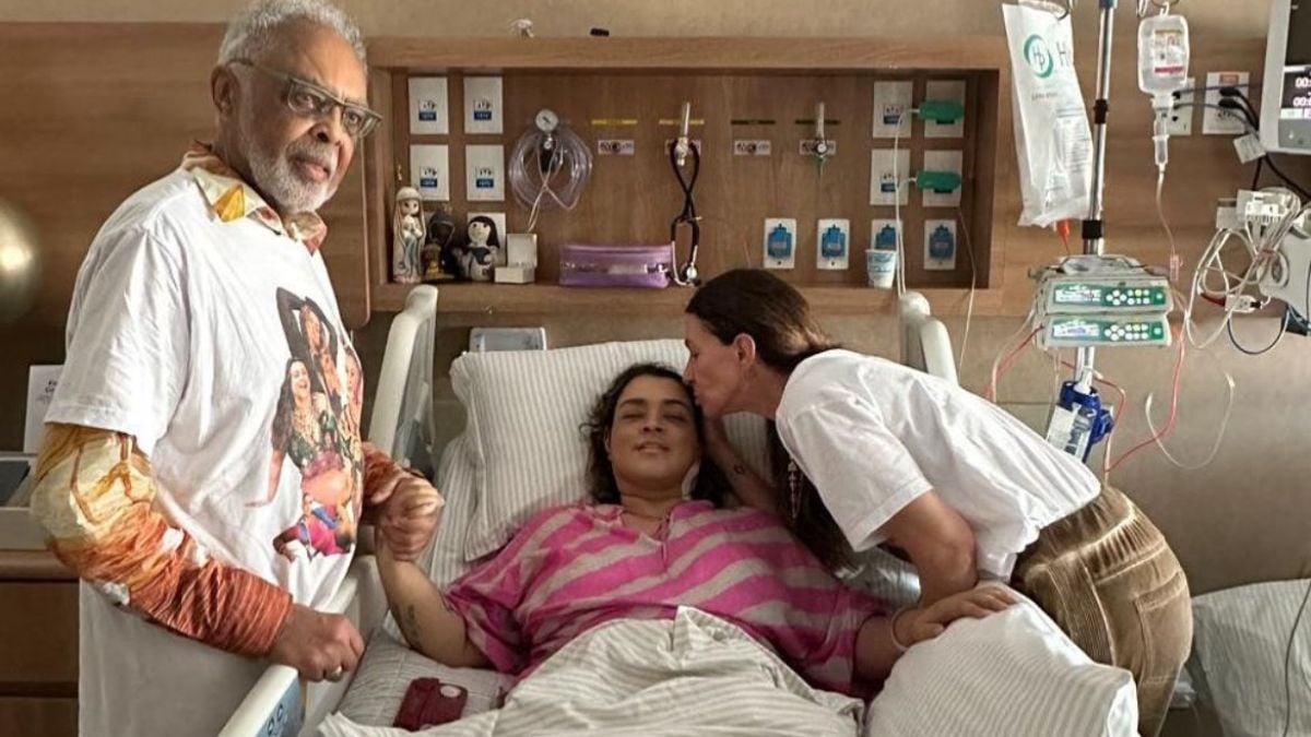 Gilberto Gil e Preta Gil (Foto reprodução Instagram)