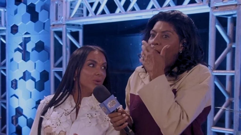 Kamila Simioni e Márcia Fu (Foto reprodução Record)