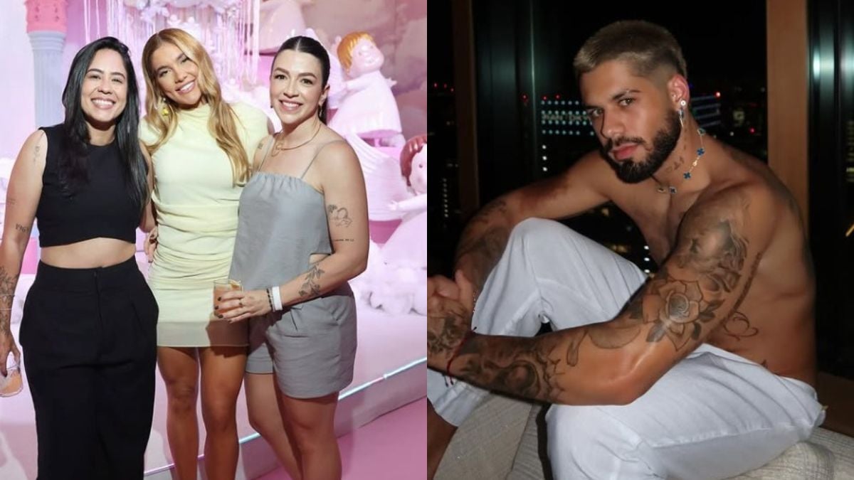 Monyque Isabella, Viginia e Zé Felipe (Foto reprodução Instagram)