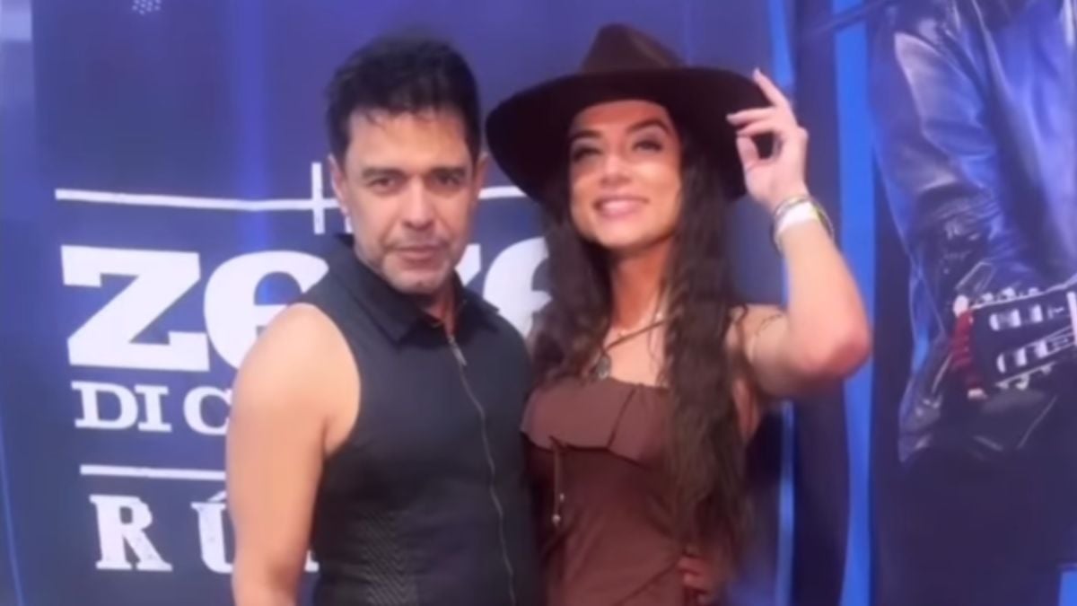 Zezé Di Camargo e Julyenne Ribeiro (reprodução Instagram)