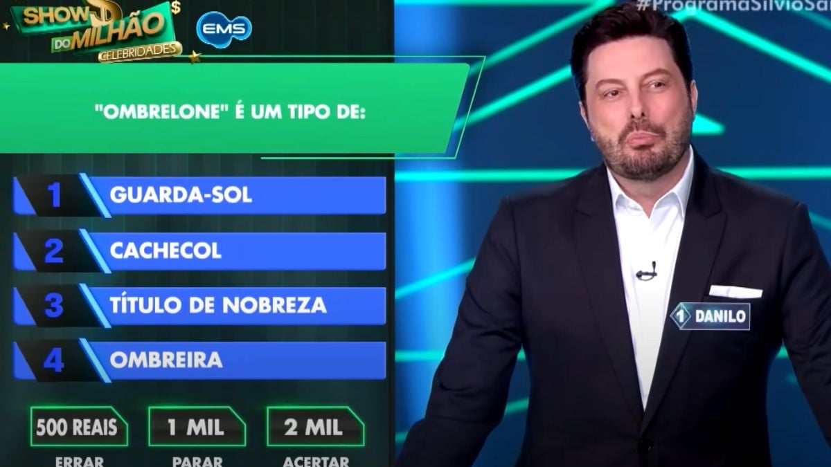 Danilo Gentili (Reprodução: SBT)