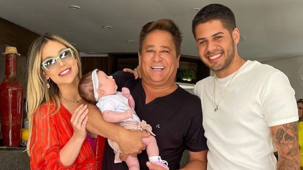 Virginia, Leonardo e Zé Felipe (Reprodução: Instagram)