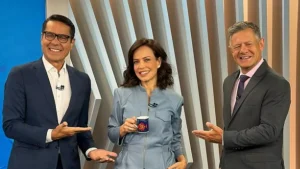 Fabiana Oliveira estreia no Balanço Geral e público comemora
