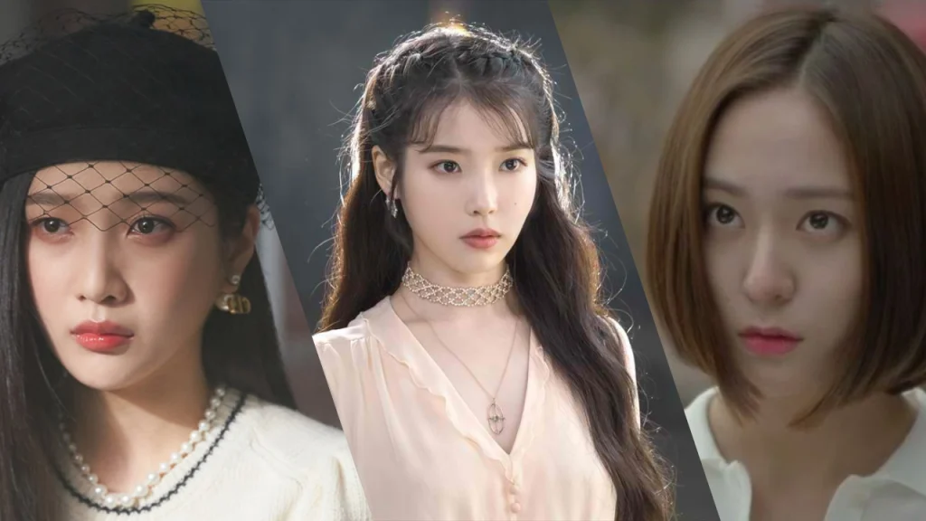 Joy, IU, Krystal (Foto: Reprodução)