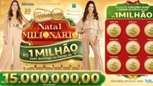 Tele Sena de Sena de Natal 30/11/2025: saiba o resultado do primeiro sorteio