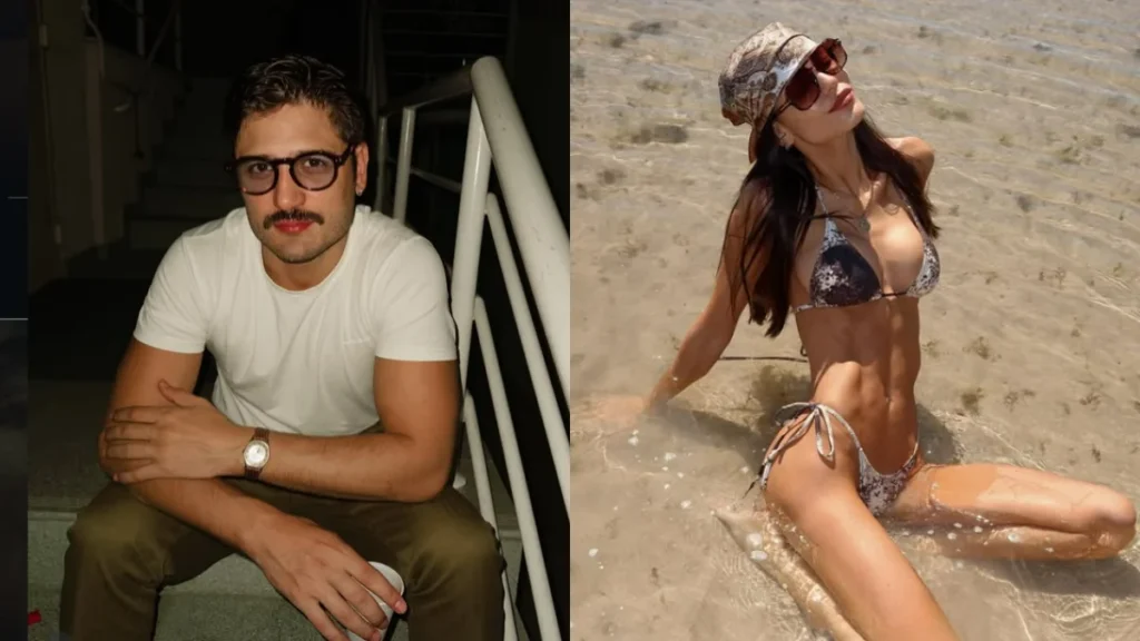 Daniel Rocha e Vitória Strada