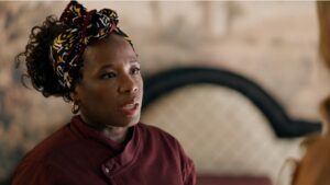 Tatiana Tibúrcio brilha em confronto histórico entre Rosa e Pilar em “Quem Ama Cuida”