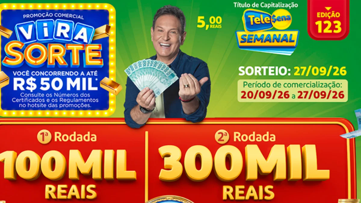 Resultado da Tele Sena Semanal